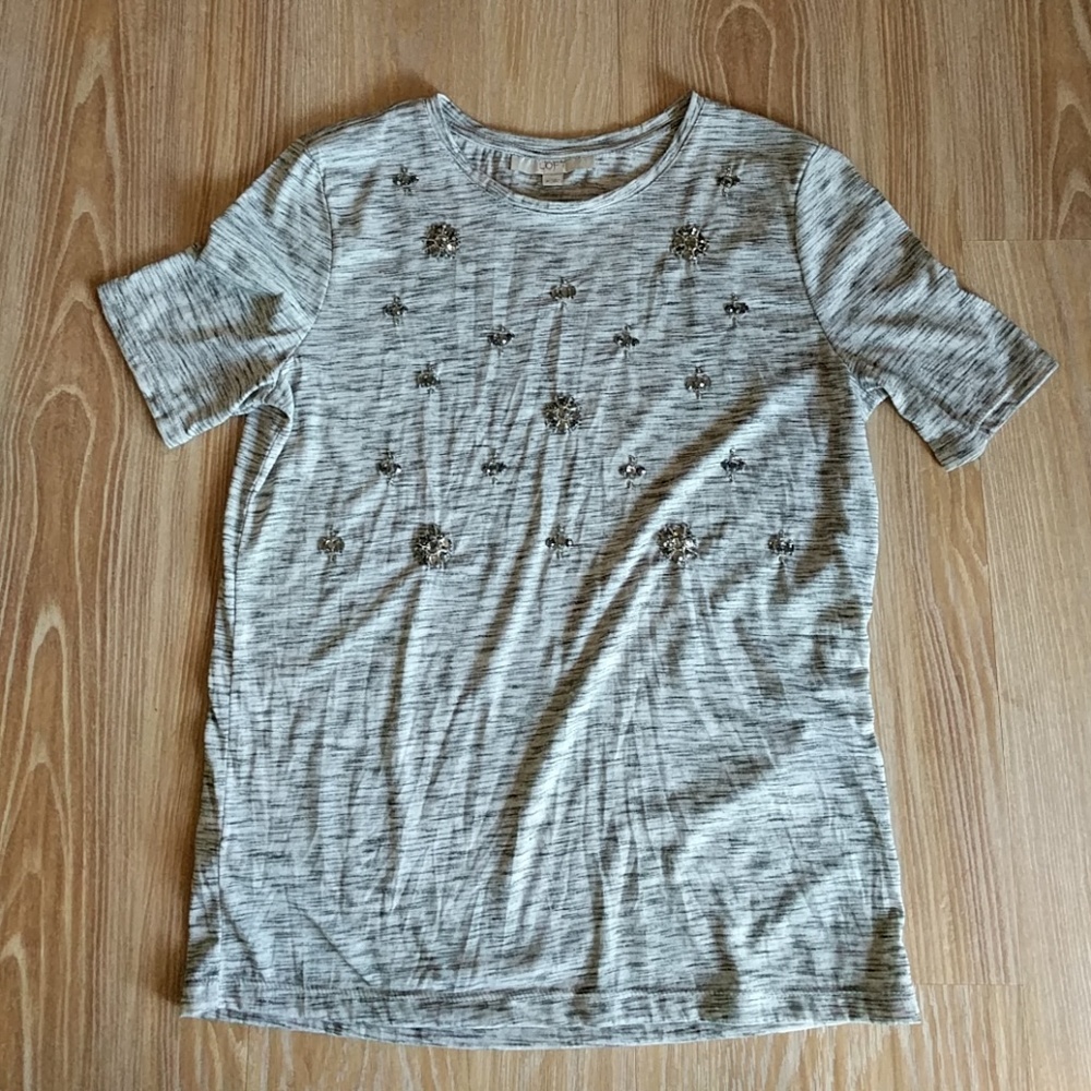 Beaded T-shirt